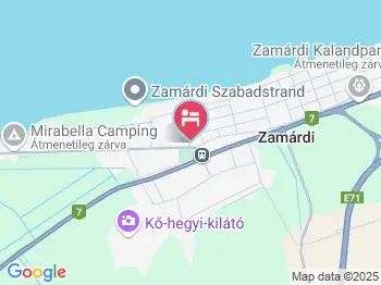 Sulák Apartmanház Zamárdi a térképen