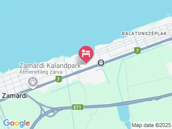 Szent Jupát Ház Zamárdi a térképen