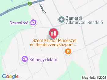 Szent Kristóf Pincészet Zamárdi a térképen