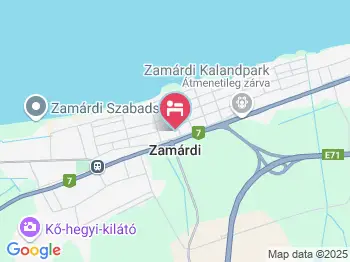 Szili Vendégház Zamárdi a térképen