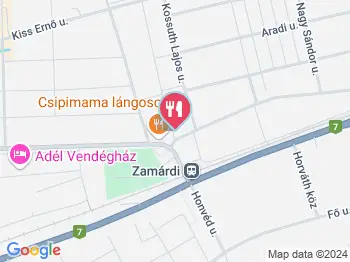 Tabi Pékség Zamárdi a térképen