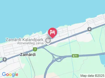 Vécsey Apartman Ház Zamárdi a térképen