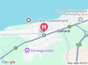 Viktória Étterem & Panzió Zamárdi a térképen
