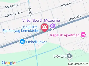 Világháborúk Múzeuma Zamárdi a térképen