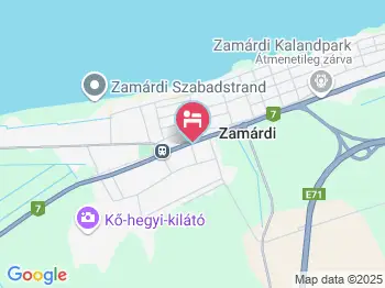 Villa Mauro Zamárdi a térképen