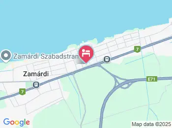 Villa Oliva Boutique Rooms Zamárdi a térképen