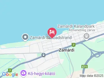 Weinberger Vendégház Zamárdi a térképen