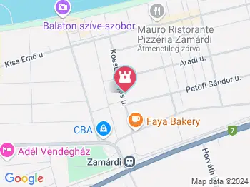 Zamárdi Kertmozi Zamárdi a térképen