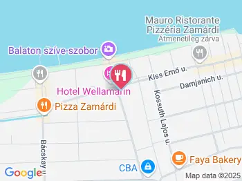 Levendula Fagylaltozó Zamárdi a térképen