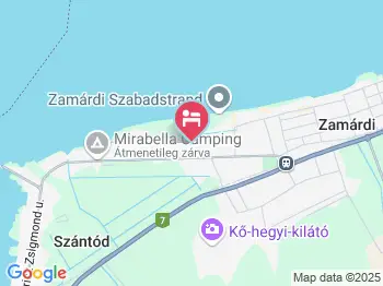 Zamárdi Zöldfa Vendégház Zamárdi a térképen