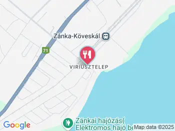 Fészek Panzió Étterme Zánka a térképen