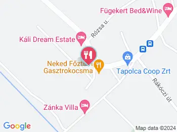 Gyógynövény Fagylalt Műhely Zánka a térképen