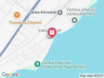 Zánka Községi strand Zánka a térképen