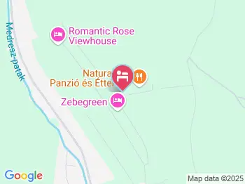 Natura Hill Vendégház Zebegény a térképen