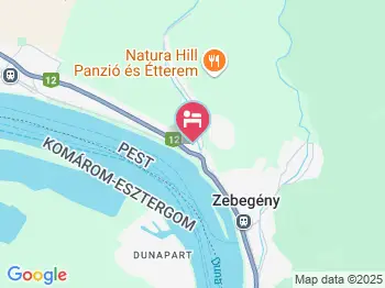 Sajó Falusi Turizmus Zebegény a térképen