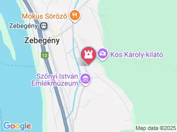 Szőnyi István Emlékmúzeum Zebegény a térképen