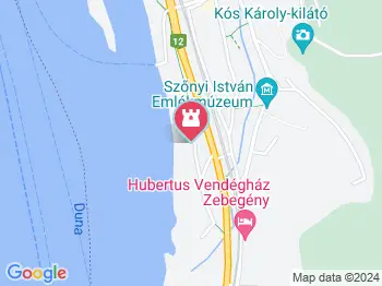 Zebegényi szabadstrand Zebegény a térképen