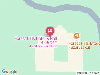 Forest Hills Hotel & Golf Zirc a térképen