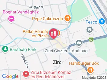 Gramofon Café Zirc a térképen