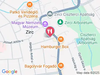 Horváth Pékség Zirc a térképen