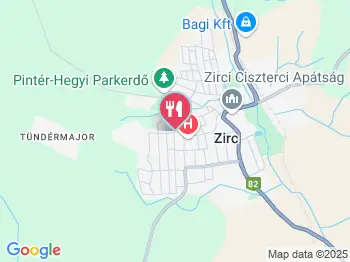 Marietta Pizzéria, Étterem és Kávézó Zirc a térképen