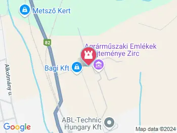 Reguly Antal Múzeum és Népi Kézműves Alkotóház Zirc a térképen