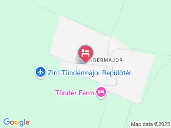 Tündérgyöngye Apartmanház Zirc a térképen