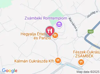 Dióhéj Café & Bistro Zsámbék a térképen