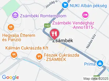 Ez Meg Az Bisztró Zsámbék a térképen