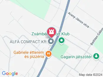 Helytörténeti Tűzoltó Kiállítás Zsámbék a térképen