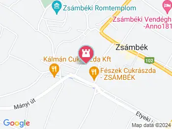 Pestis emlékmű (Immaculata) Zsámbék a térképen