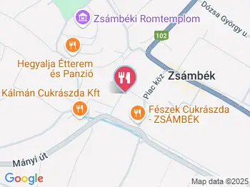 Süti nem Süti Zsámbék a térképen