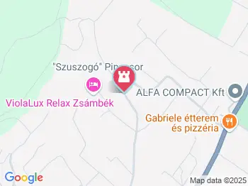  Zsámbék a térképen