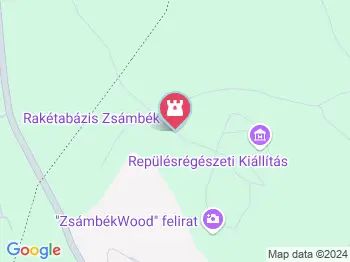 Zsámbéki Rakétabázis - Hadi Kulturális Központ Zsámbék a térképen