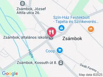 Pite Csárda Zsámbok a térképen