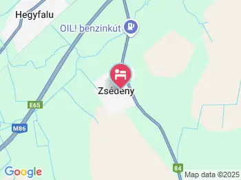 Maróthy Kúria Zsédeny a térképen