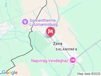 Határmenti Vendégház Zsira a térképen