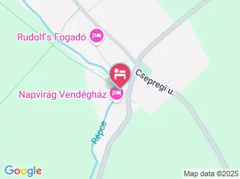 Napvirág Vendégház Zsira a térképen