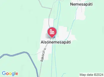 Alsónemesapáti a térképen