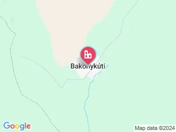 Bakonykúti a térképen