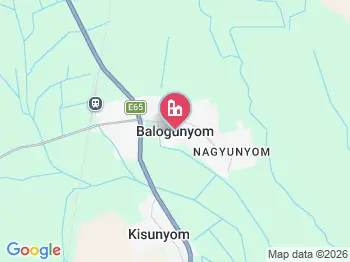 Balogunyom a térképen