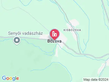 Bózsva a térképen