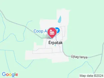 Érpatak a térképen