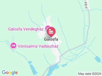 Gálosfa a térképen