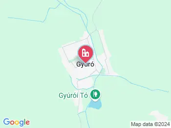 Gyúró a térképen