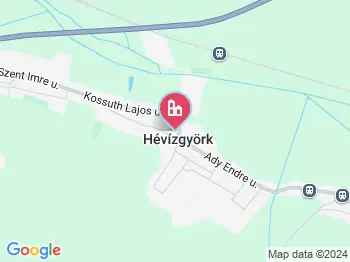 Hévízgyörk a térképen