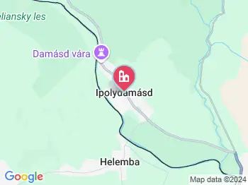 Ipolydamásd a térképen