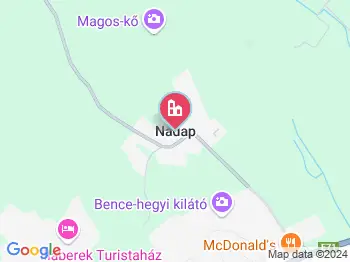 Nadap a térképen