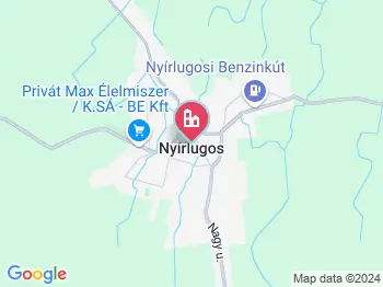 Nyírlugos a térképen