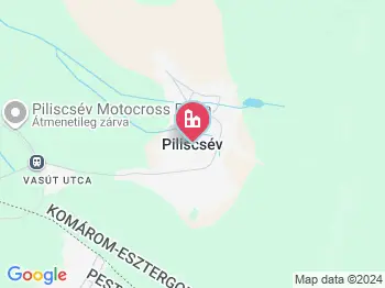 Piliscsév a térképen